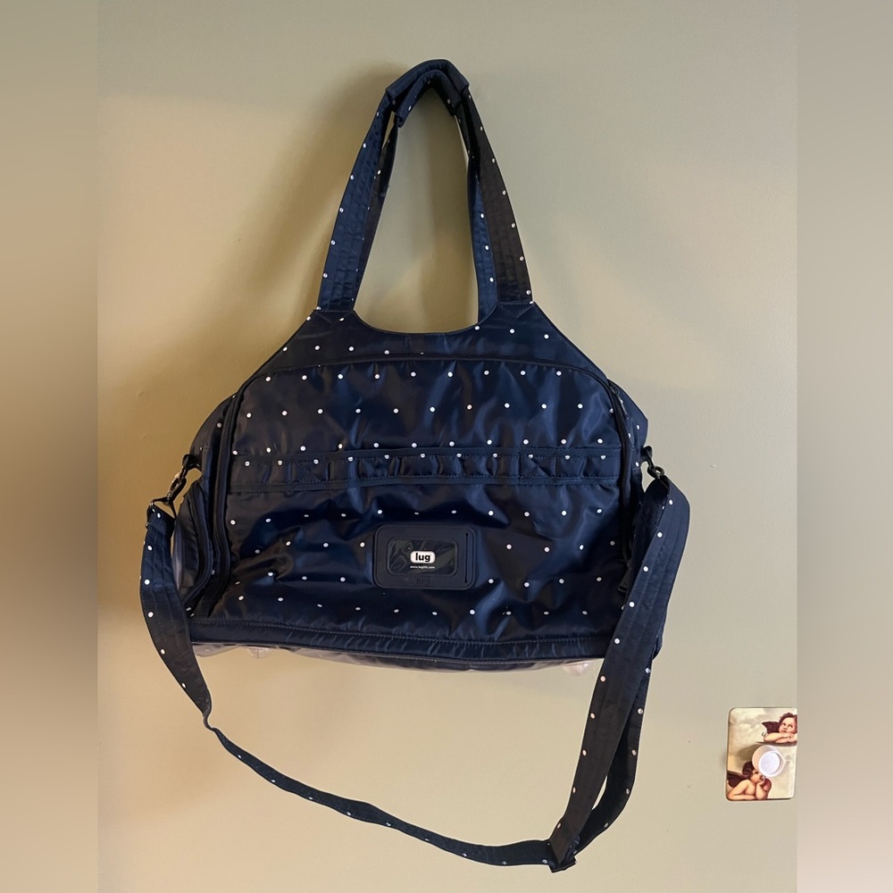 Lug Travel Pouch Bag Navy Blue - Picture 3 of 3